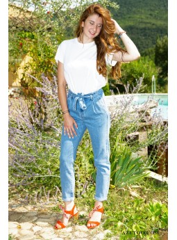 Jeans Paperbag Noami