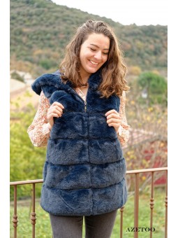 Manteau Anastasia - Marine