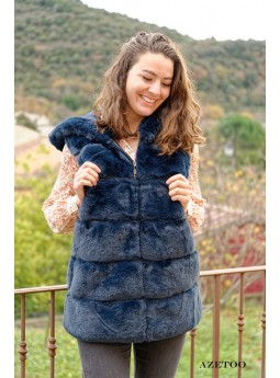 Manteau Anastasia - Marine