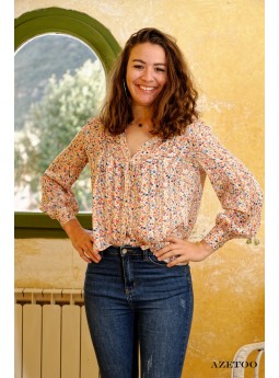 Chemise Fleurie Liberty