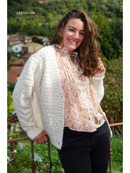 Gilet Alicia Beige - Taille...