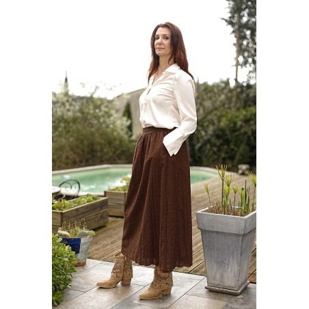 Chemise fluide satinée femme | AZETOO