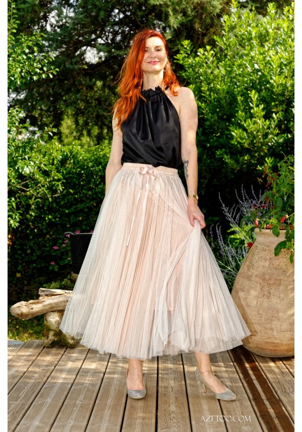 jupe en tulle femme